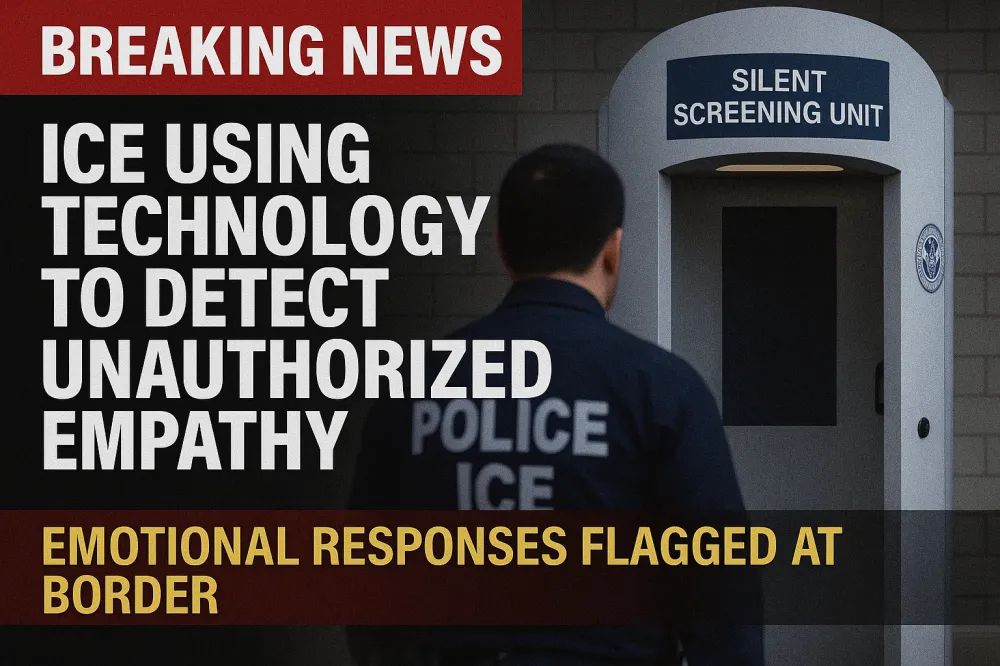 ICE Unveils “Silent Screening Units” To Detect Undocumented Feelings